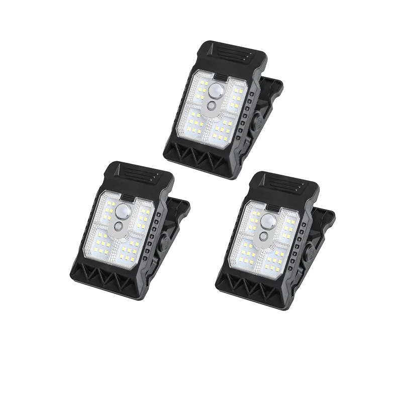 Solar Clip Light with Motion Sensor